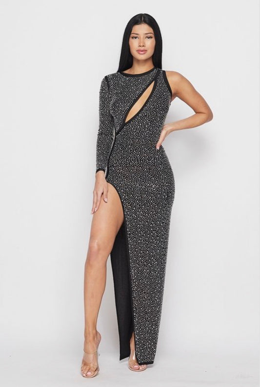 Rhinestone Glam dress