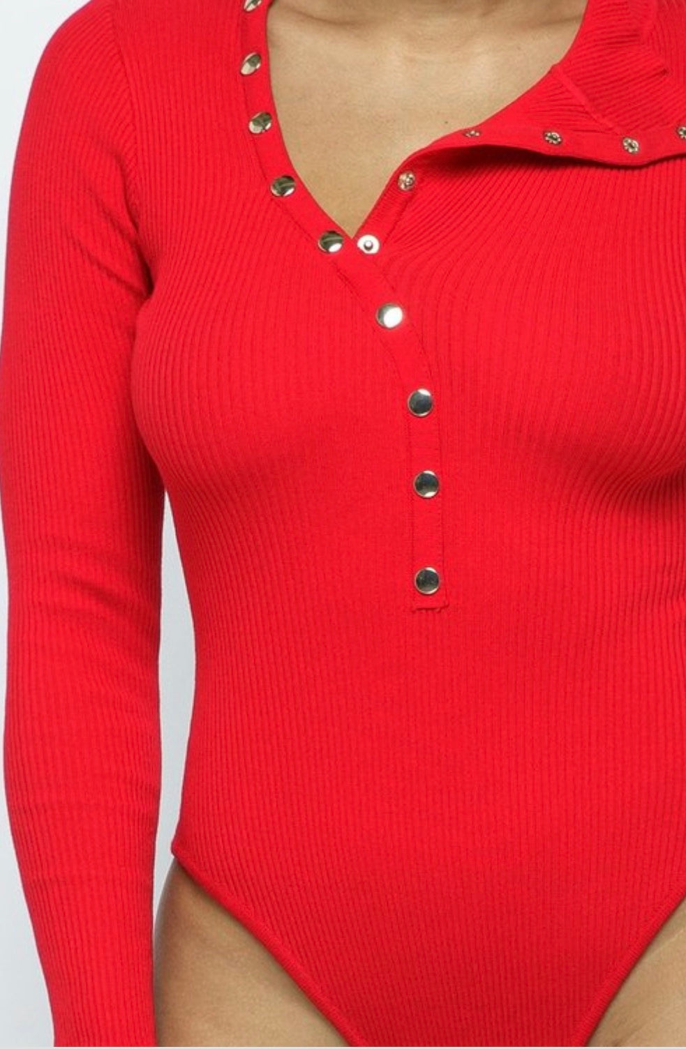 Long Sleeve Button Bodysuit